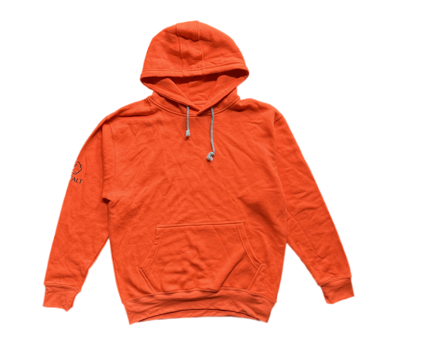 Vibrant Orange Hoodie