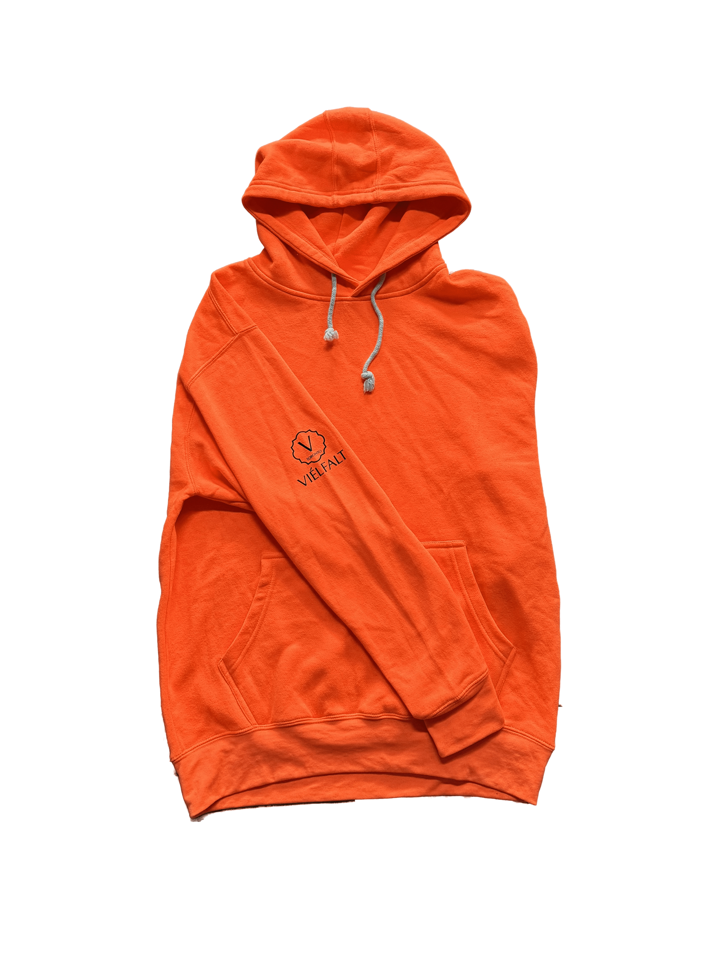 Vibrant Orange Hoodie