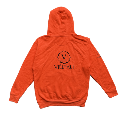 Vibrant Orange Hoodie