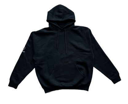 Premium Midnight Black Hoodie
